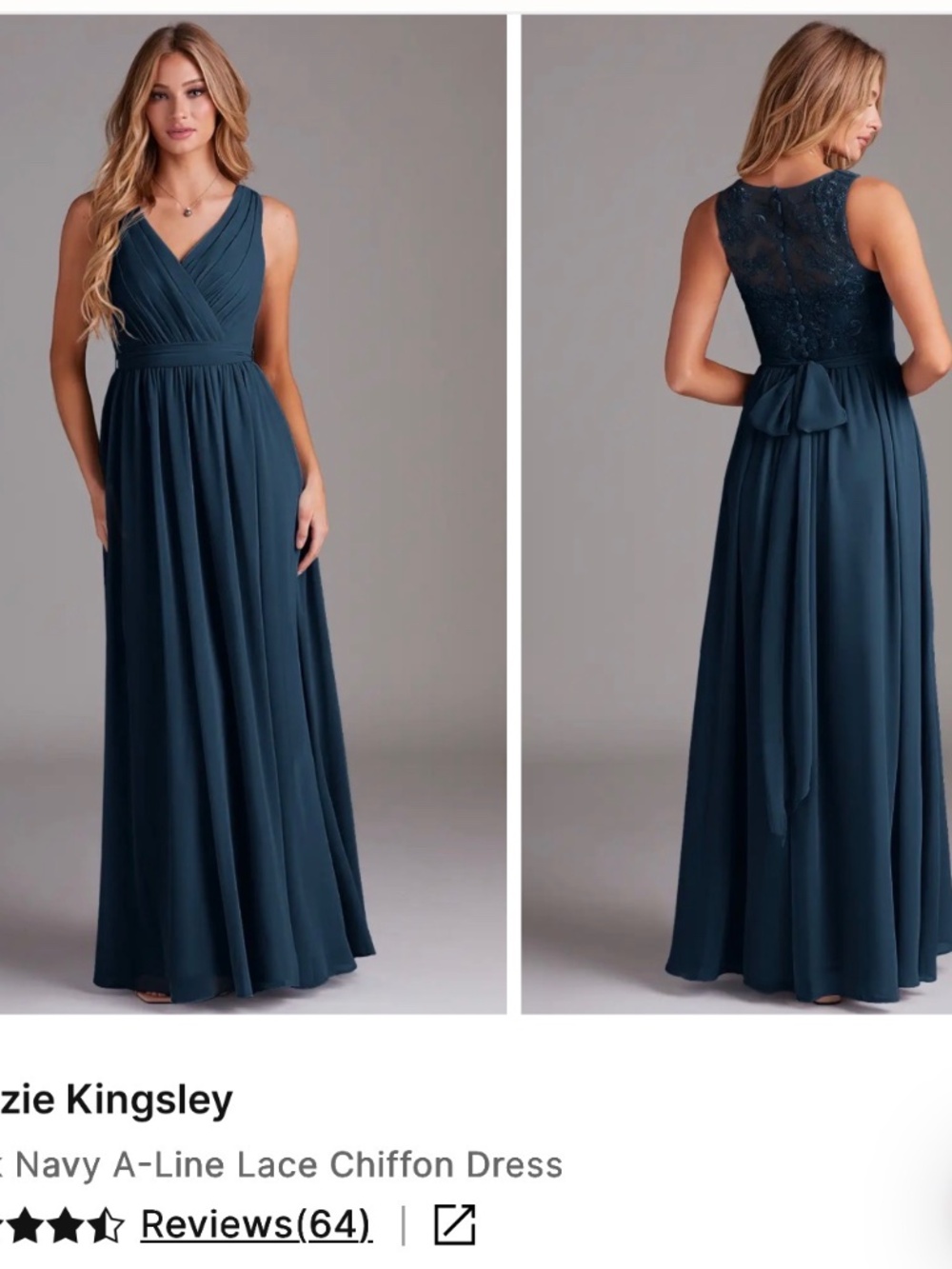 Azazie Kingsley Brideamaid dress
